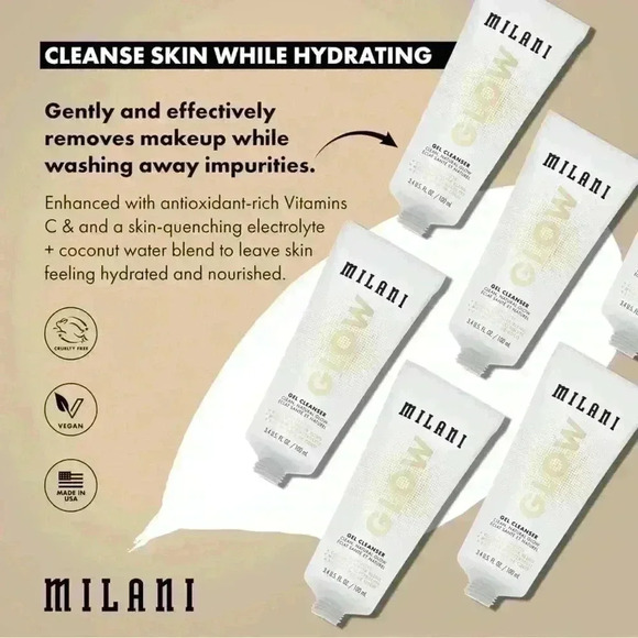Milani Glow Gel Cleanser - Face Cleanser for a Hydrating Glow - (3.4 Fl.Oz.). - Picture 3 of 3